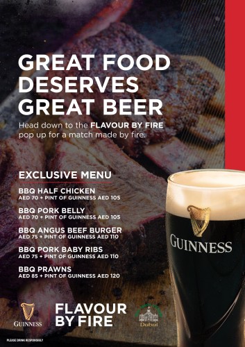 Weekend Guinness BBQ (Friday 5pm-10pm  Saturday&Sunday 1pm-10pm)