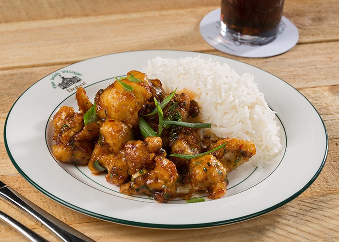 Cauliflower Manchurian (vegan)